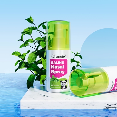 চীনা বাজার স্যালিন মিন্ট নাক স্প্রে 50 মিলি 0.9%NaCl মিন্ট তেল সঙ্গে